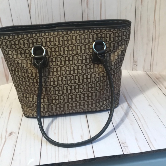 Giani Bernini Handbags - GIANI Bernini Signature fabric shoulder bag